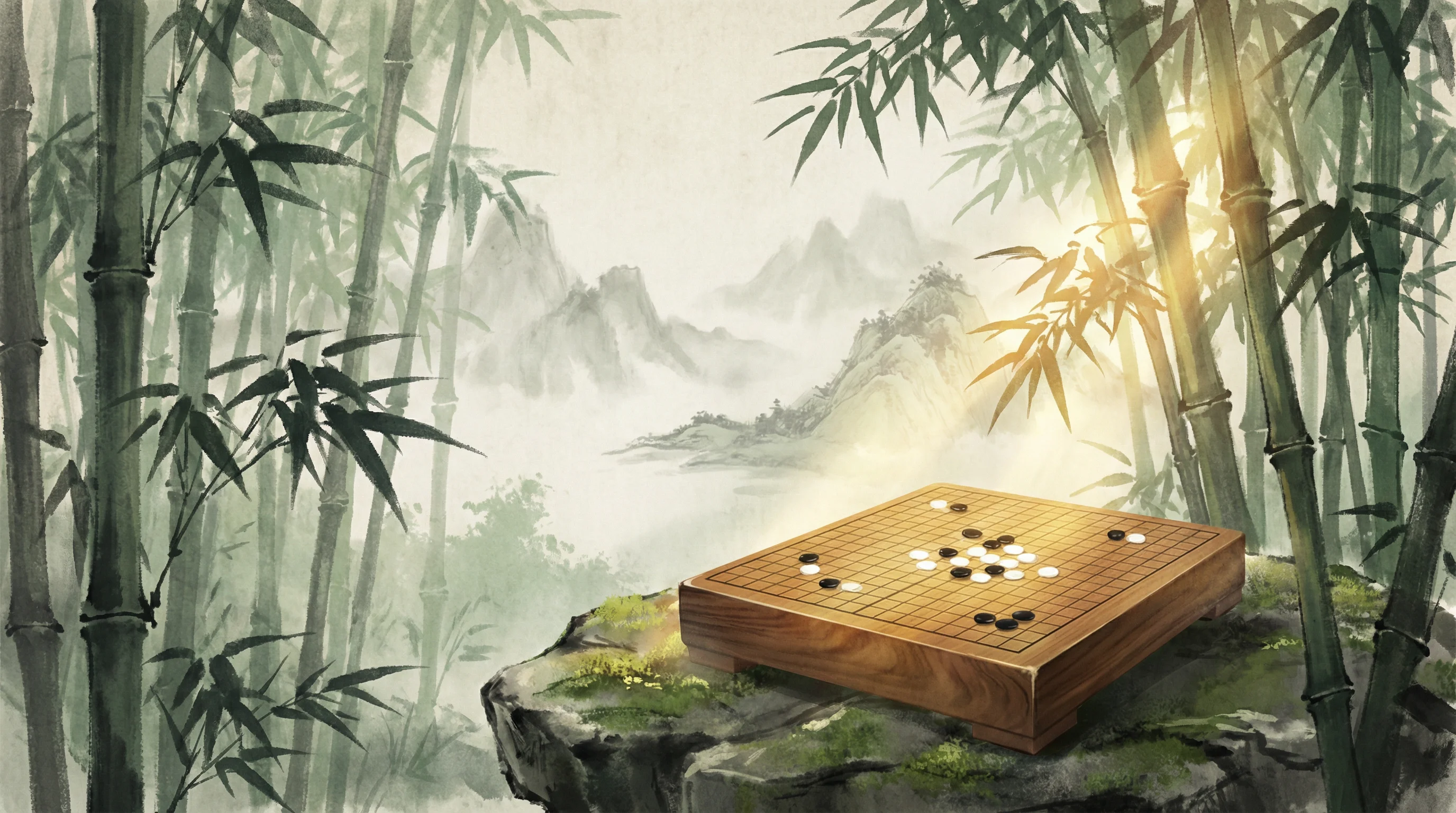 竹林隐士围棋道场 炸金花应用 全景